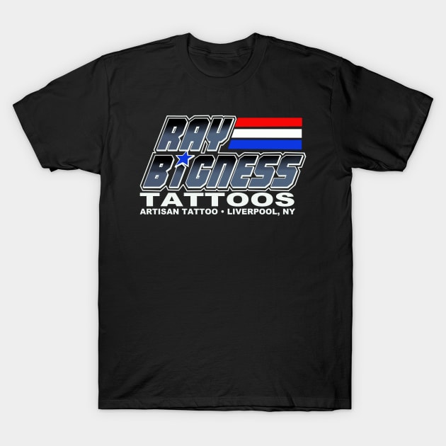RAY BIGNESS TATTOOS T-Shirt by Ray Bigness